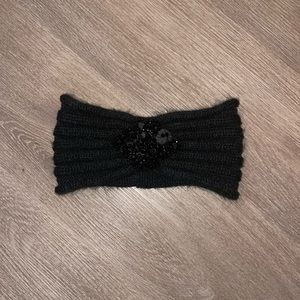 Black beaded headband